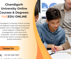 Chandigarh University Online Courses & Degrees:Yugedu online