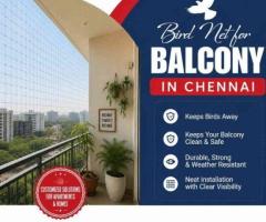 Affordable Balcony Bird Nets in Chennai