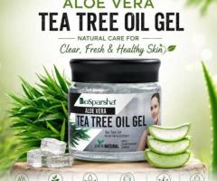 Aloe Vera Tea Tree Oil Gel for Smooth Skin - ₨730 (Kannur)