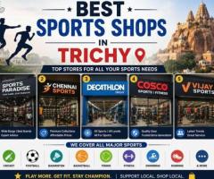 Best Sports Shops in Trichy