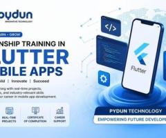 Internship Training in Flutter Mobile Apps with Expert Mentors (Madurai)