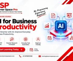 AI for Business Productivity Course – Practical AI Training for Professionals