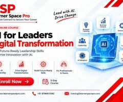 AI for Leaders and Digital Transformation Course by Learner Space Pro